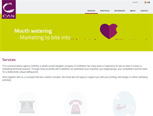 Tablet Screenshot of canvas.de